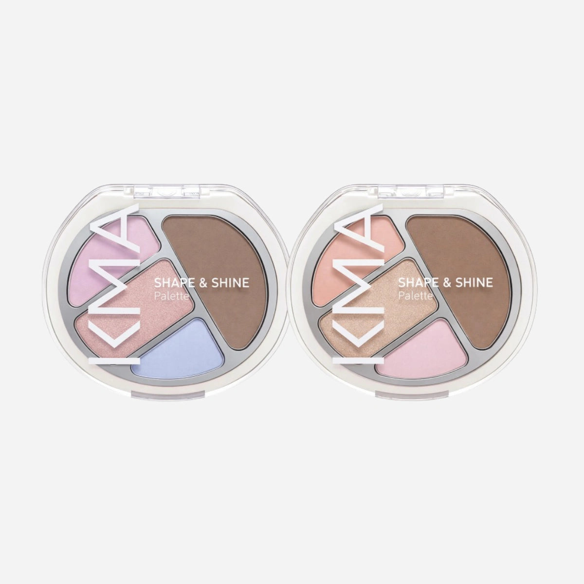 KMA Shape & Shine Palette พาเลตต์ คอนทัวร์ บลัช ไฮไลท์ - KMA