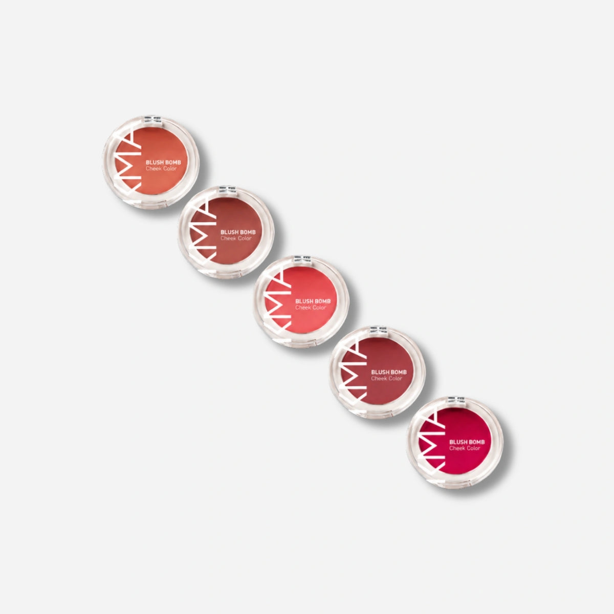 KMA Blush Bomb 3g ครีมบลัชซาตินเกลี่ยง่ายไม่เป็นคราบ
