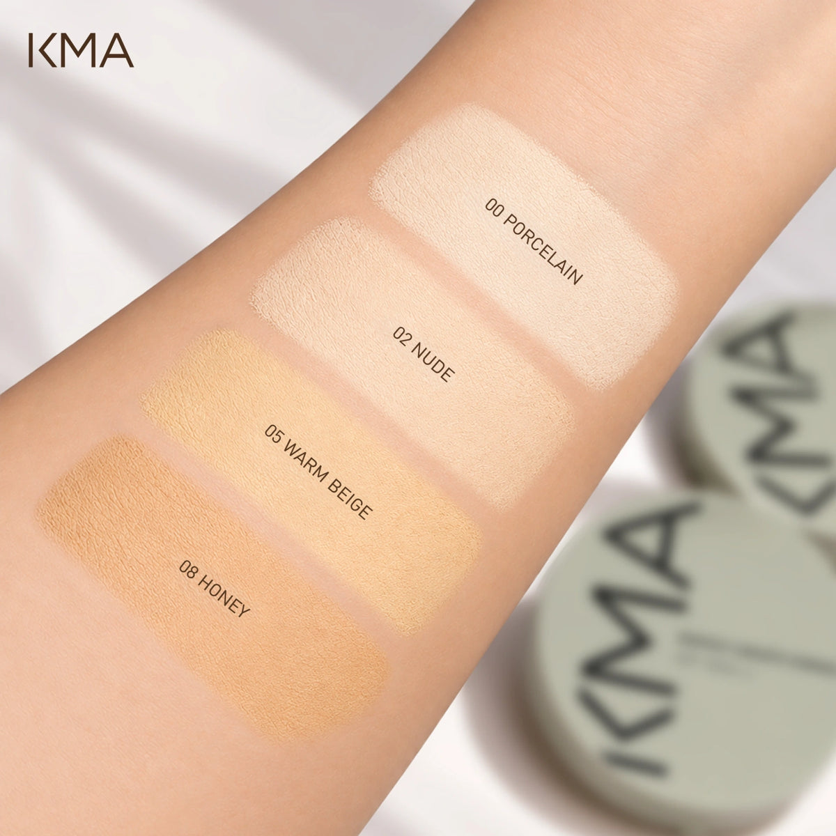 KMA Perfect Smooth Powder SPF15 PA+++ 12g แป้งผสมรองพื้นปกปิดขั้นเทพ