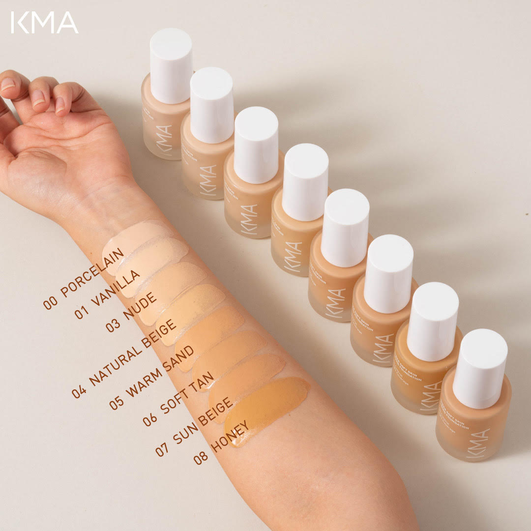 KMA SHEER SOFT SKIN LIQUID FOUNDATION - KMA