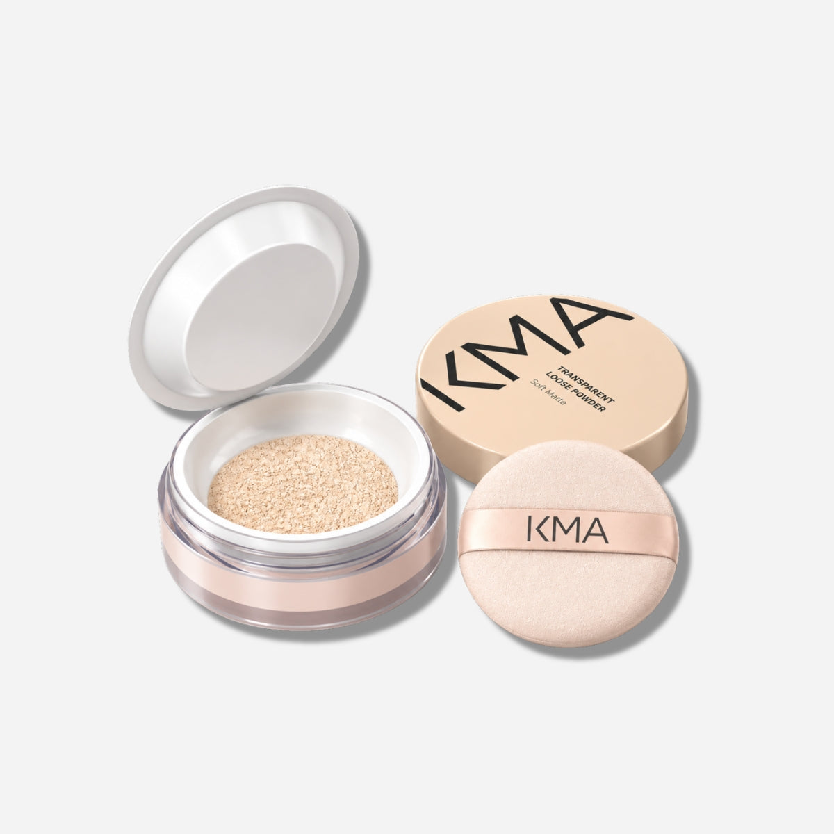 KMA Transparent Loose Powder 12g แป้งฝุ่นโปร่งแสง เซตผิวเนียน