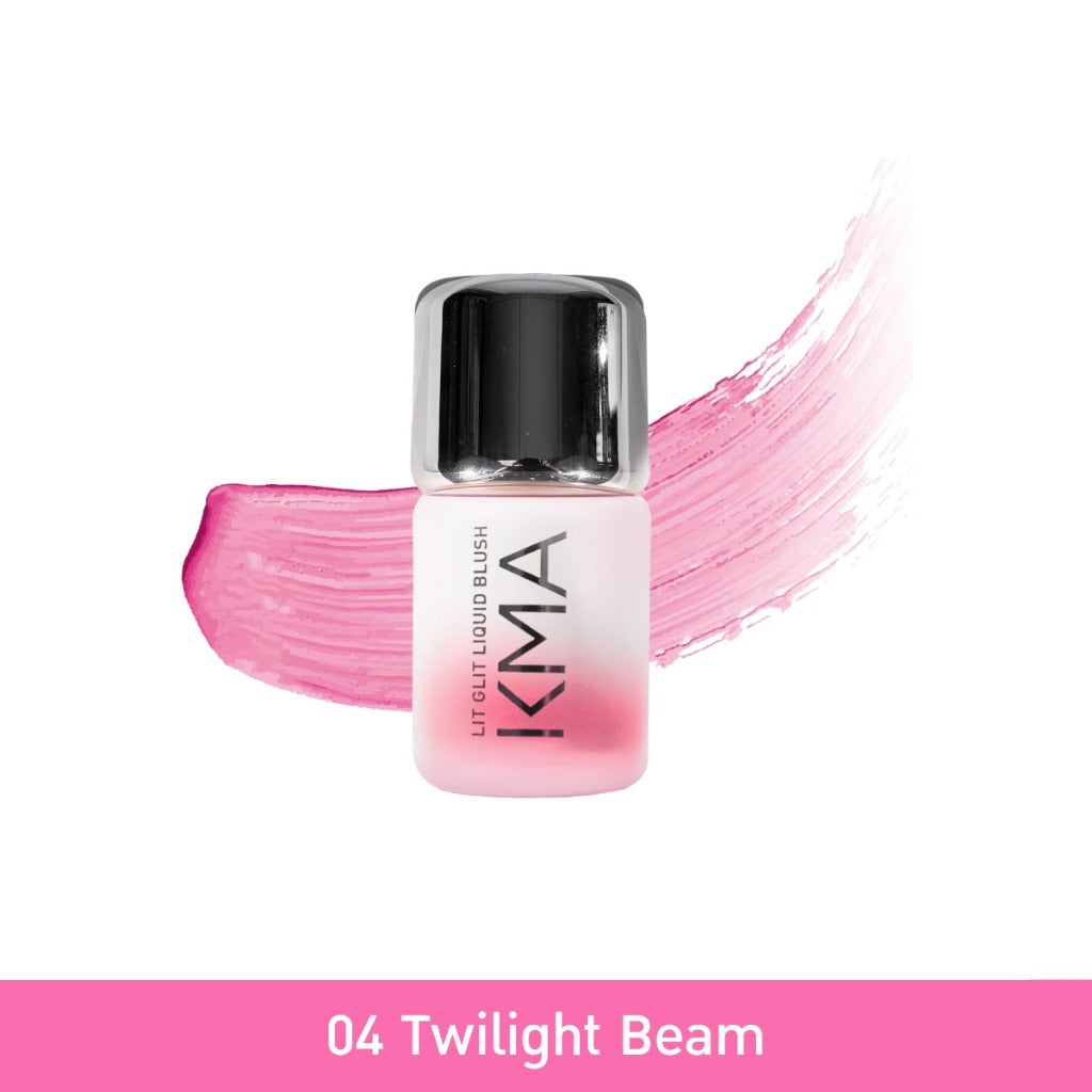 KMA Lit Glit Liquid Blush บลัชออนเนื้อลิควิด งานผิวโกลว์สวย - KMA