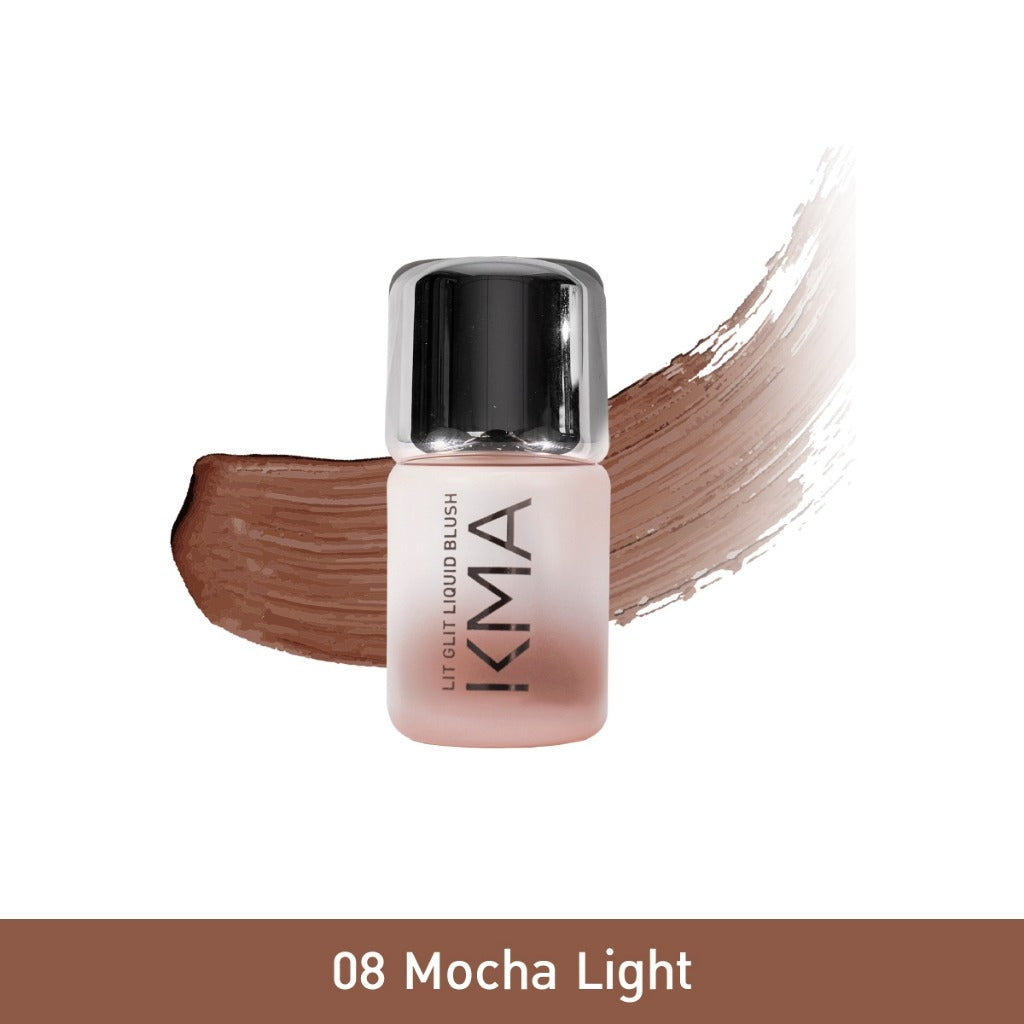 KMA Lit Glit Liquid Blush บลัชออนเนื้อลิควิด งานผิวโกลว์สวย - KMA