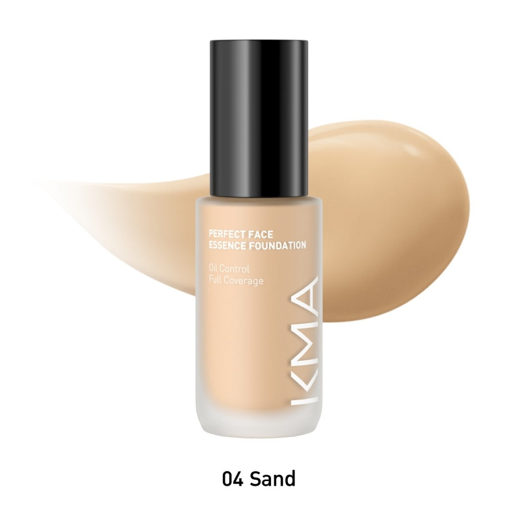 KMA Perfect Face Essence Foundation 30ml รองพื้นปกปิดขั้นเทพ Sand