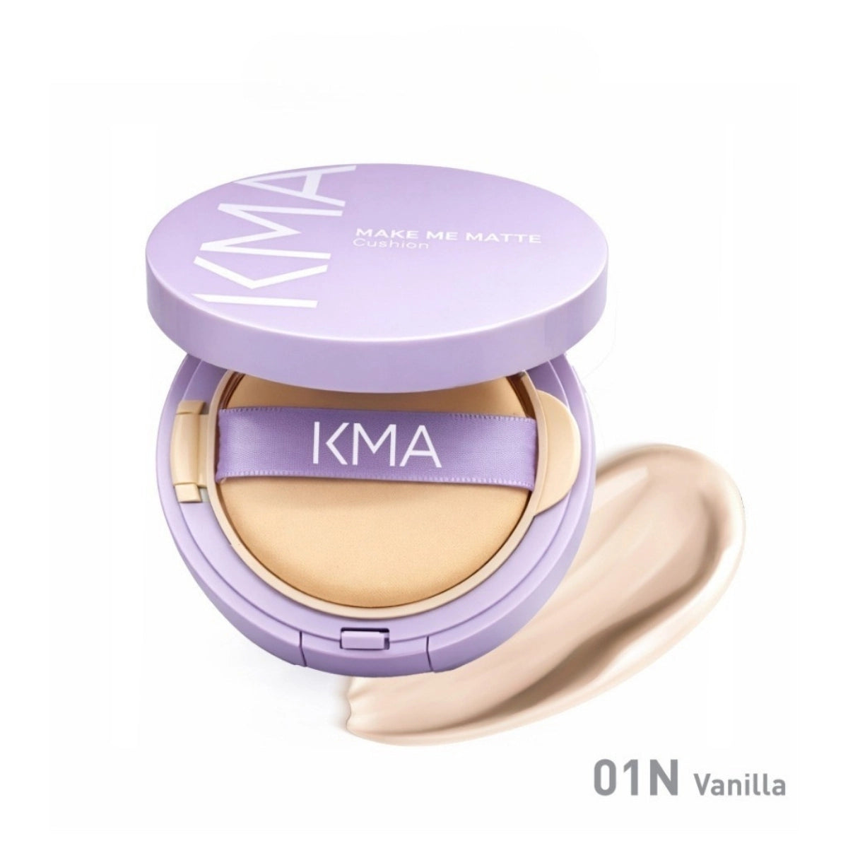 KMA Make Me Matte Cushion คุชชั่นแมทท์ คุมมัน ปกปิด 12 กรัม Vanilla - KMA