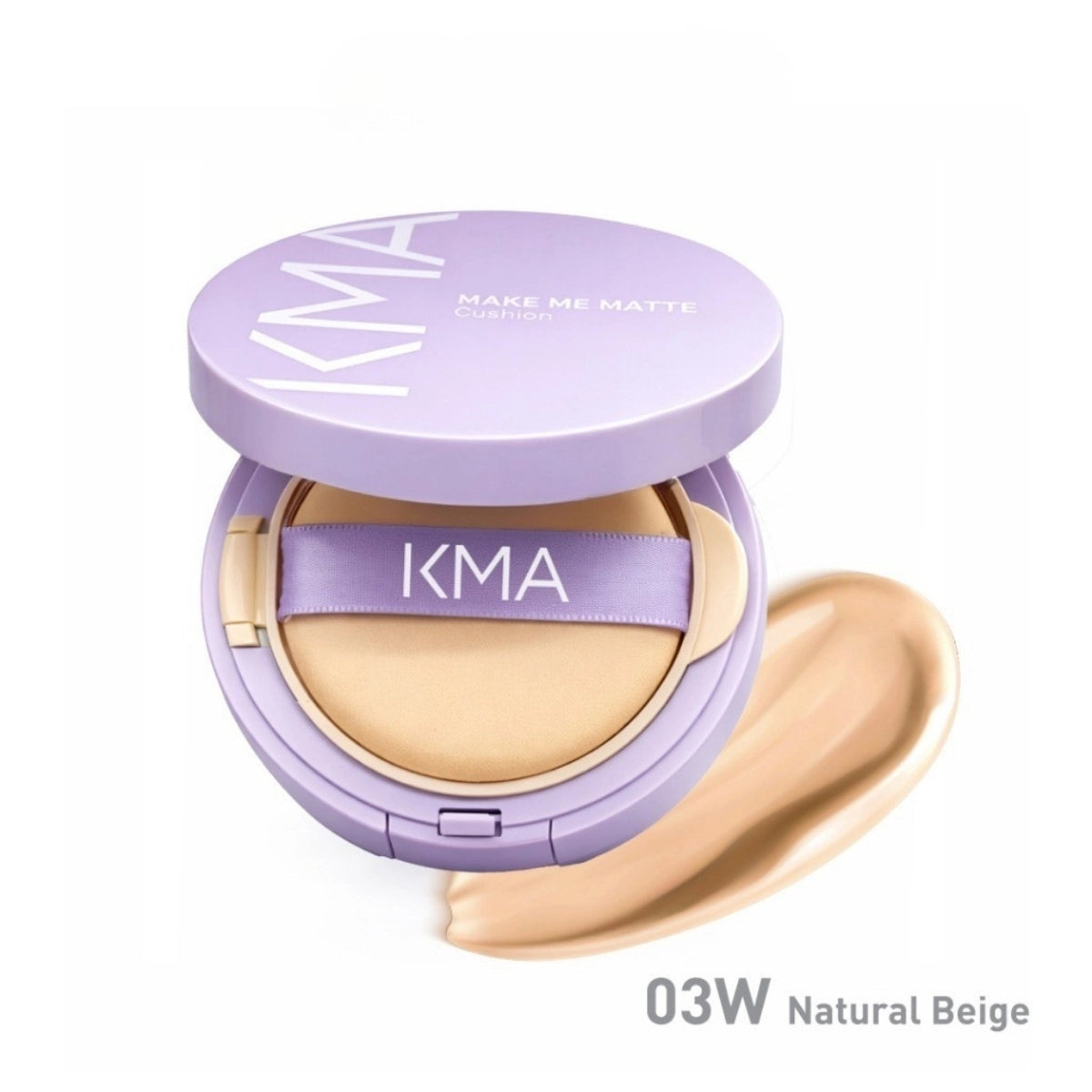KMA Make Me Matte Cushion คุชชั่นแมทท์ คุมมัน ปกปิด 12 กรัม Natural Beige - KMA