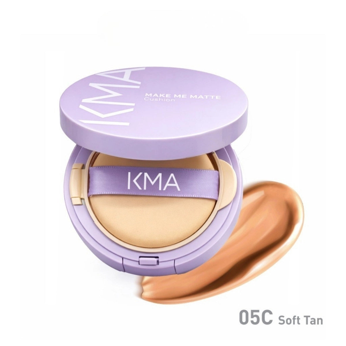KMA Make Me Matte Cushion คุชชั่นแมทท์ คุมมัน ปกปิด 12 กรัม Soft Tan - KMA